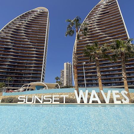 Lujoso Apartament Con Impresionantes Vistas Al Mar Benidorm Esterno foto