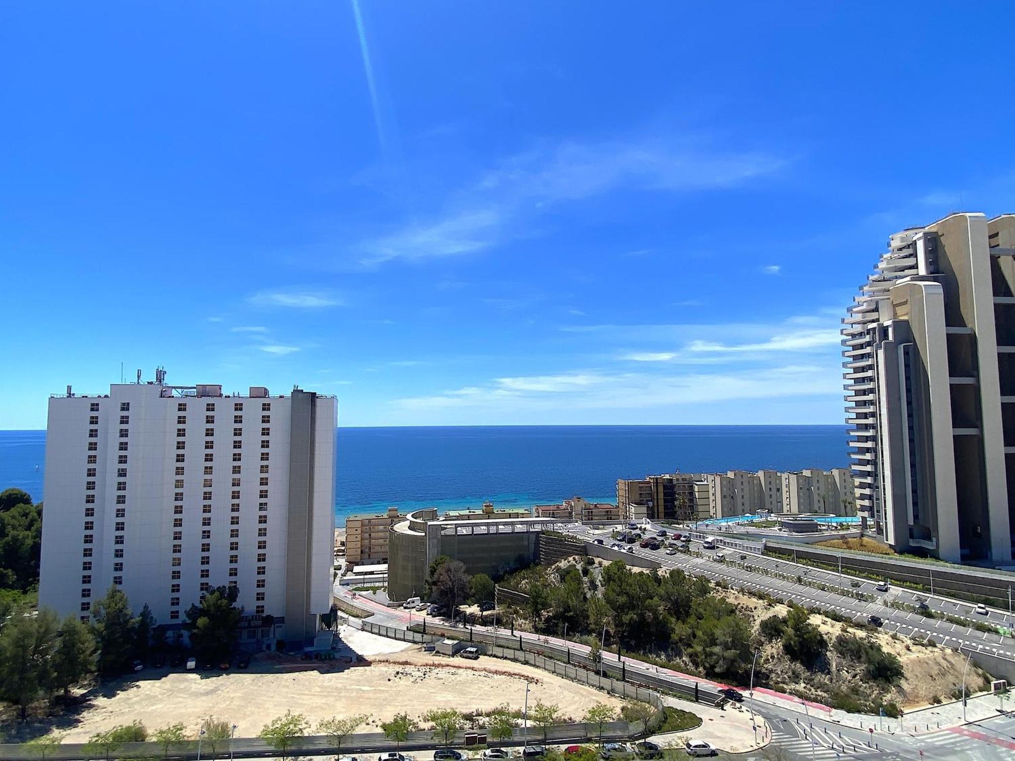 Lujoso Apartament Con Impresionantes Vistas Al Mar Benidorm Esterno foto