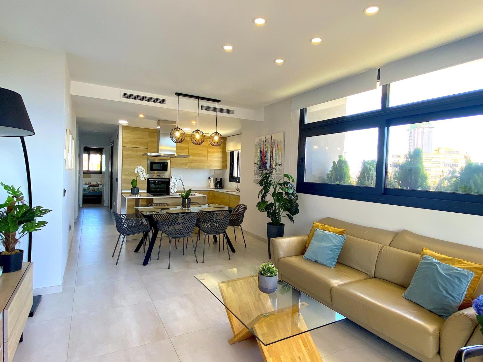 Lujoso Apartament Con Impresionantes Vistas Al Mar Benidorm Esterno foto